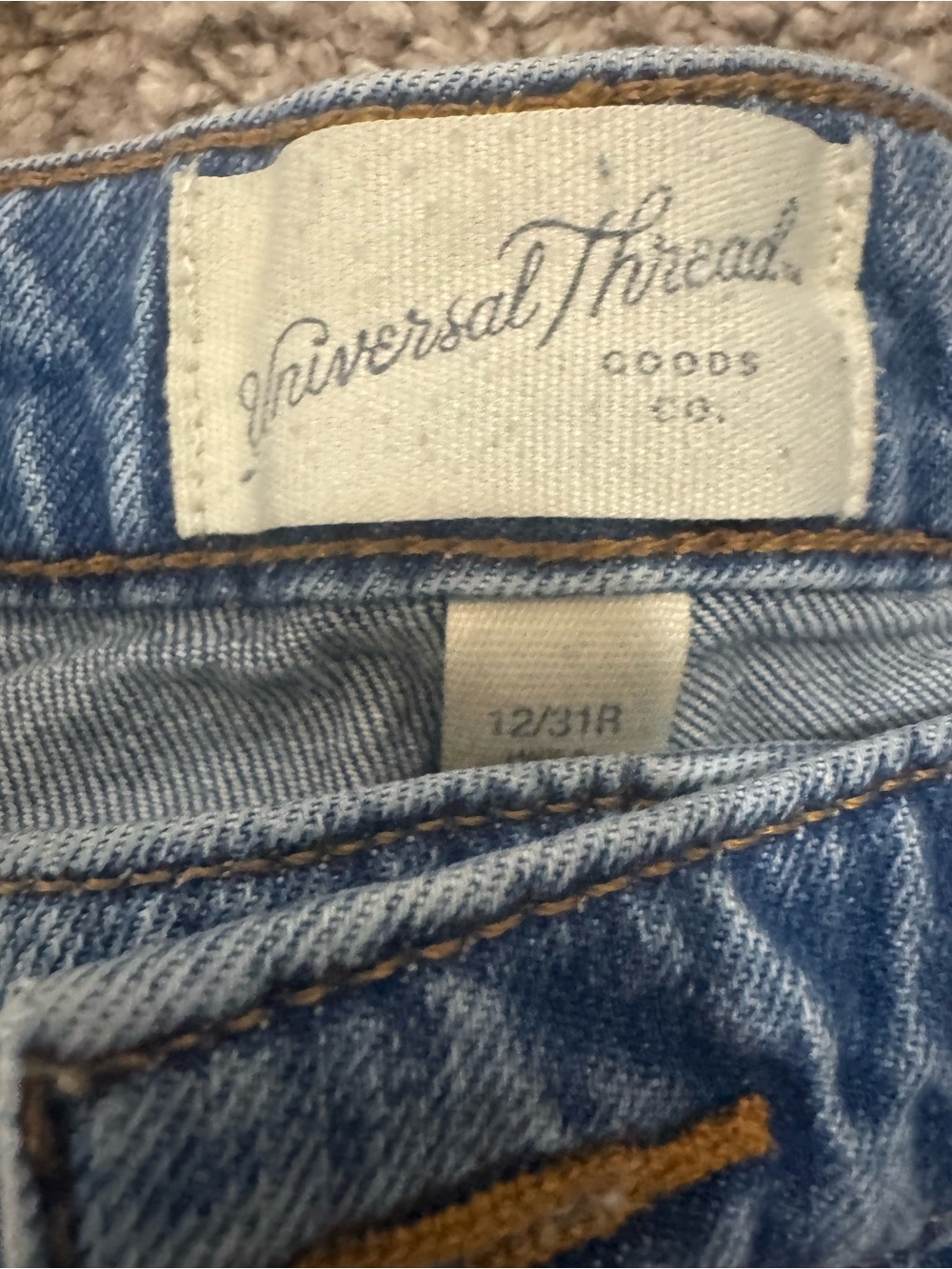 Universal Thread Light Wash Blue Denim Shorts - Picture 4 of 4